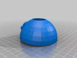 Mars globe holder