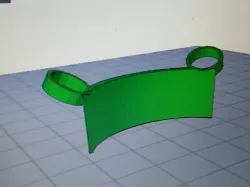 Mendel90 fan duct LED holder