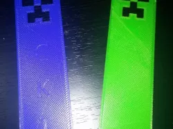 Minecraft Creeper Bookmark