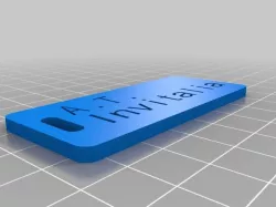 My Customized Customizer Version of luggage label v2