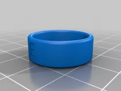 My Customized Ring with ROUND EDGE