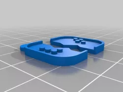 My Customized Square Friendship Charm