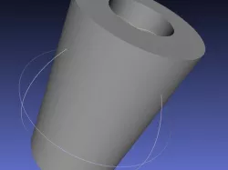 Razor Bushing for Gyrobot's Snow Scooter Shoe