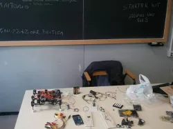 Robot a 6 zampe con 18 servomotori