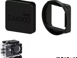 SJCAM SJ4000 52mm filter adapter and protection cover