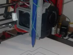 Soporte Rotulador para Prusa I3. Support Pen to Prusa I3.