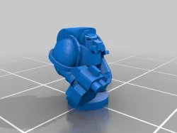 Space Marine Terminator for Epic 40K (6mm scale)