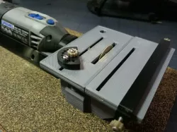 Table saw for Dremel 4000 (with drill bracket Fixed)