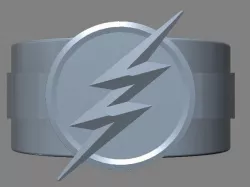 The Flash Costume Ring
