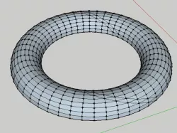 TORUS HALF -TOROID
