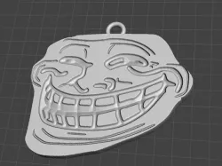 Trollface pendant