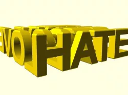 Two Word Sculpture