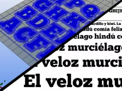 Typo - Font Chunkfive 3D