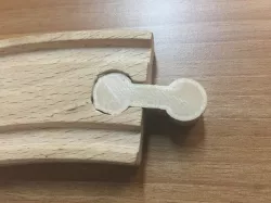 wooden train track connector lillabo ikea