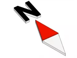 3D N&Arrow Compass 2Color for Single Extruder Printers