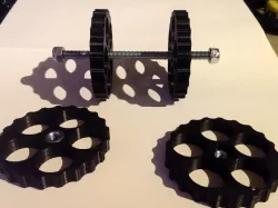 3dplastx ABS filament spool center