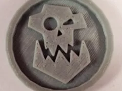 40mm X 4mm Token - Marker of Orc 40K Bits