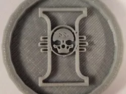 40mm X 4mm Token - Marker of The Inquisition 40K Bits