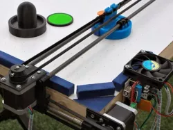 Air Hockey Robot (an OPEN SOURCE 3D printer hack)