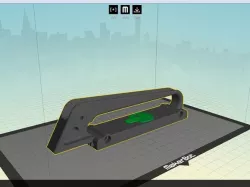 AR Carry Handle for Tacticoozie REV 2 Punisher Edition