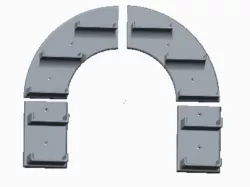 Arched Spice Rack