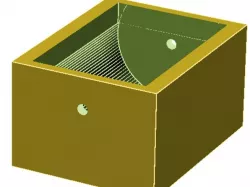 Button cell holder for 3x AG13/LR44