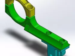 Camera mount for 31.8 handlebars