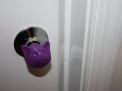 Cat Head Doorknob