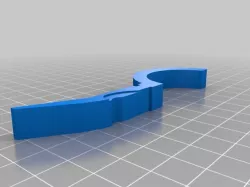 Clamp Using Clothes Pin (with one flat side)
