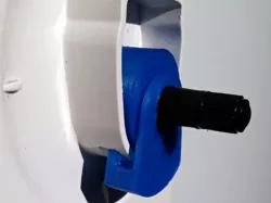 Compressed air water draindown adapter for caravans/motorhomes etc. (Truma inlet fitting)