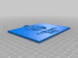 CSU Ram Lithopane