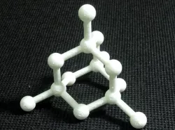Diamond Lattice Model