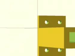 Drawer Rail Support Bracket