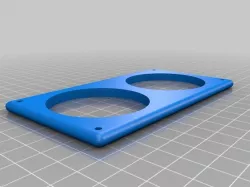 Dual 2" Gauge Plate