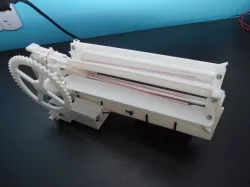 Electric Drive Add-on for Gatling Rubber Band Gun