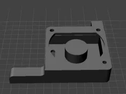 Extruder Fan_40X40&protecting cover