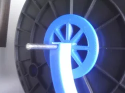 Filament holder wheel