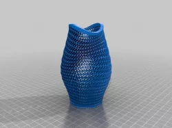 Fish Mouth Vase (open wall)