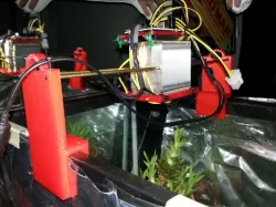 Fish tank bracket for DIY LED