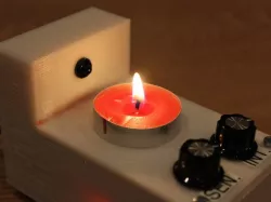 Flame Controlled MIDI Controller