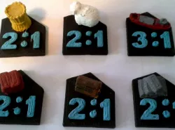 Harbor Pieces for Settlers of Catan
