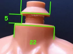Hasbro Action Man 2D Neck