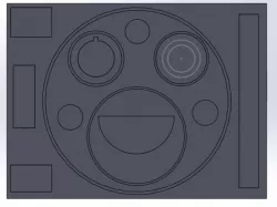 Kitchenware Spin-dial (horizontal lazy Susan)
