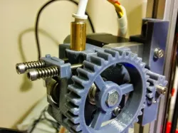 Kuro's Compact Geared Bowden Pushfit Extruder
