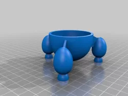 Mars Rocket Egg Cup