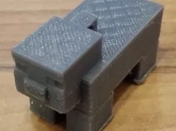 Minecraft Pig (key fob)