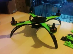 Mini Flame Wheel frame landing gear