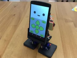 MobBob - Smart-phone controlled desktop robot