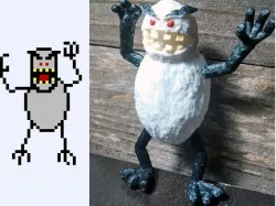 Monster from SkiFree