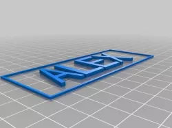 My Customized Custom name plate